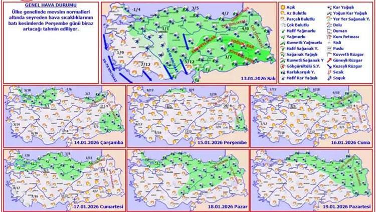 27 KENTTE SARI UYARI