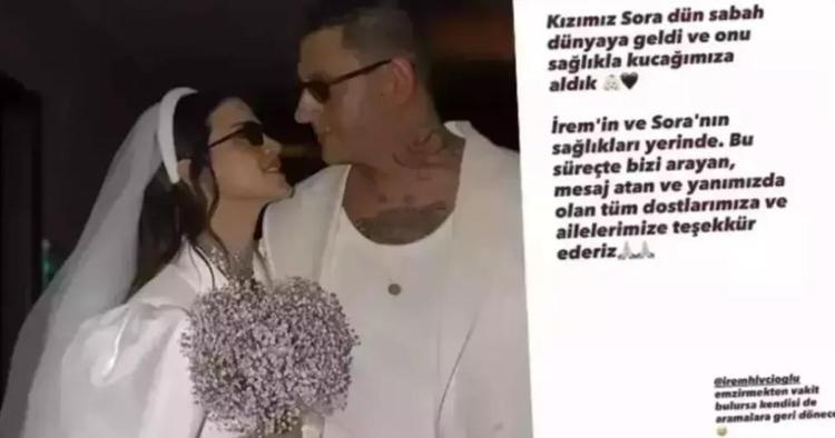 2 ay önce ebeveyn olan İrem Helvacıoğlu ve Ural Kaspar cephesinden kötü haber