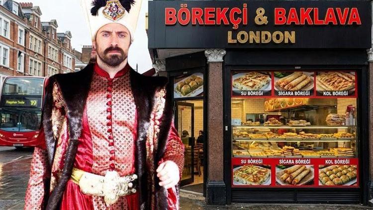 Halit Ergenç Londra’da börekçi açtığı iddiasıyla sosyal medyanın diline düştü Yeniçeriler tepsi kaldırır artık