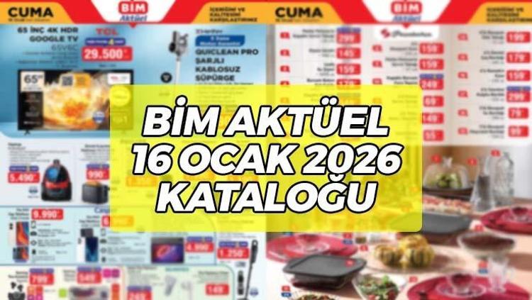 BİM AKTÜEL 16 OCAK 2026 KATALOĞU (İNDİRİMLİ ÜRÜNLER BROŞÜRÜ) | Bim aktüel ürünler kataloğu bu hafta ürünleri neler BİMe Masaj aleti seti ve Philips su ısıtıcı geliyor