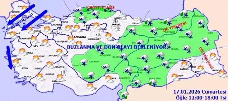 İstanbul için kar uyarısı Valilik yağışın başlayacağı saati duyurdu