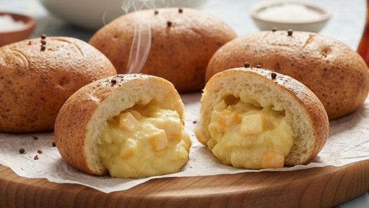 Patates görünümlü poğaça tarifi Misafirleriniz gerçek zannedebilir