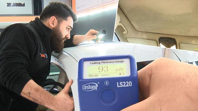 Ekspertizde şoke eden sunroof oyunu Araç sahibi yığılıp kaldı