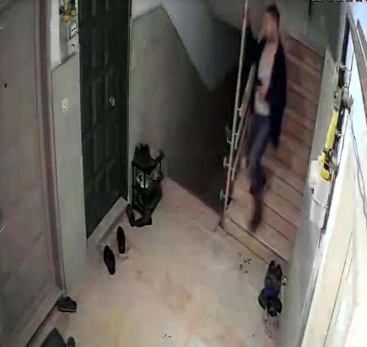 KAÇMA ANLARI KAMERADA