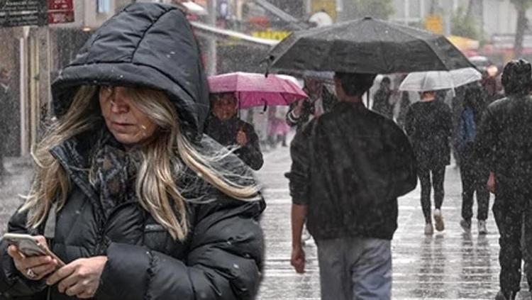 İstanbulda yağış alarmı Bugün başlıyor... Meteorolojiden son hava durumu raporu