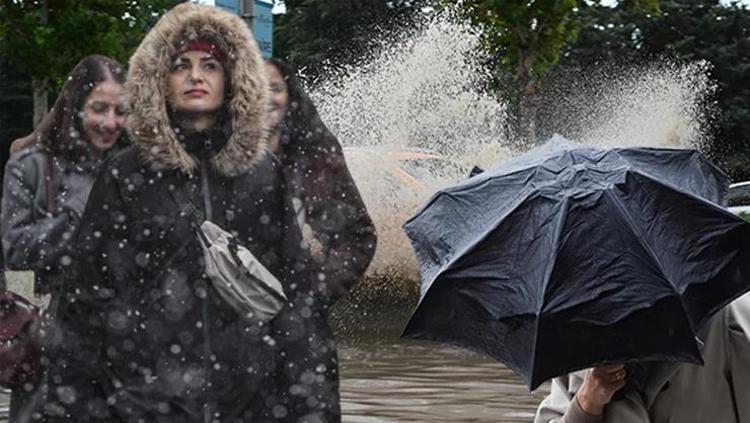 İstanbulda yağış alarmı Bugün başlıyor... Meteorolojiden son hava durumu raporu