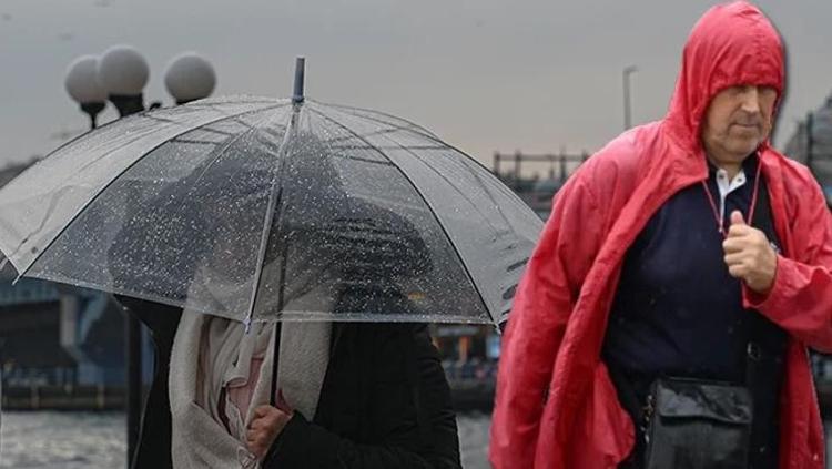 İstanbulda yağış alarmı Bugün başlıyor... Meteorolojiden son hava durumu raporu