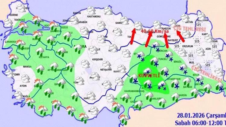 SICAKLIK DÜŞÜYOR: YAĞIŞ İÇİN TARİH BELLİ OLDU