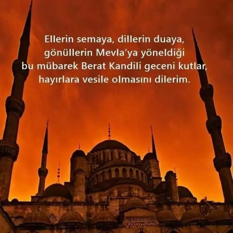 DUALI BERAT KANDİLİ MESAJLARI 2026 || Ayetli, hadisli, resimli, kısa ve anlamlı Berat Gecesi kutlama ve kandiliniz mübarek olsun sözleri (Whatsapp, Instagram ve Facebook) 🌙