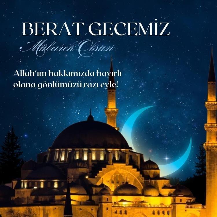 KISA VE ÖZ BERAT KANDİLİNİZ MÜBAREK OLSUN MESAJLARI