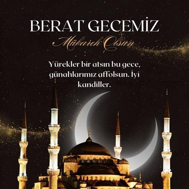 DUALI BERAT KANDİLİ MESAJLARI 2026 || Ayetli, hadisli, resimli, kısa ve anlamlı Berat Gecesi kutlama ve kandiliniz mübarek olsun sözleri (Whatsapp, Instagram ve Facebook) 🌙
