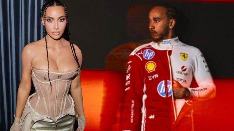 Kim Kardashian ile Lewis Hamilton arasında sürpriz aşk Özel jetiyle aşkına uçtu