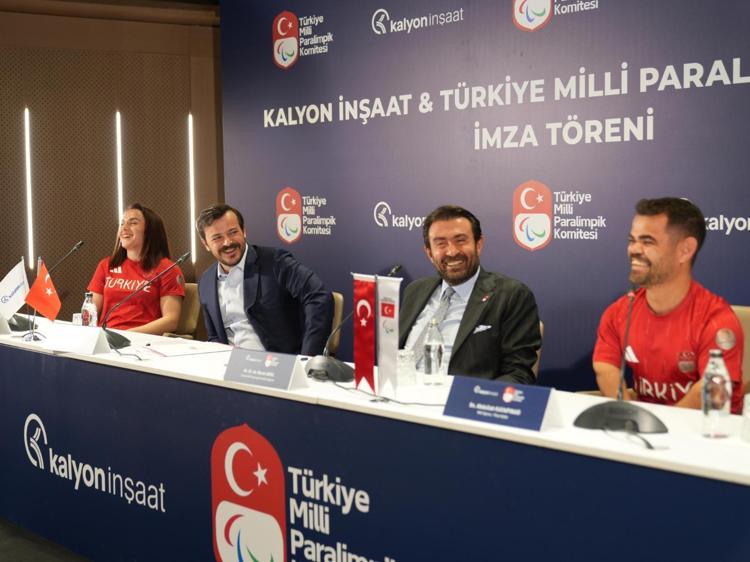 Kalyon İnşaat, Türkiye Milli Paralimpik Komitesinin ana sponsoru oldu