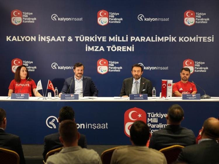 Kalyon İnşaat, Türkiye Milli Paralimpik Komitesinin ana sponsoru oldu
