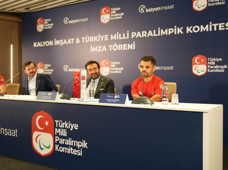Kalyon İnşaat, Türkiye Milli Paralimpik Komitesinin ana sponsoru oldu