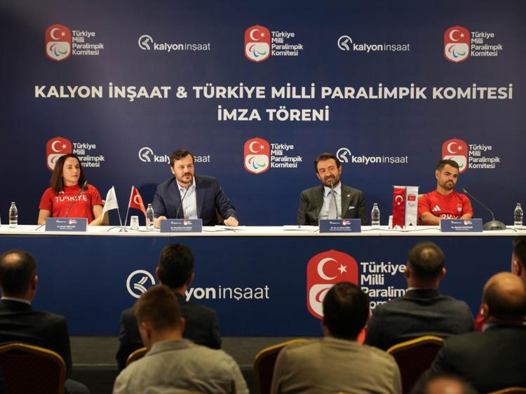 Kalyon İnşaat, Türkiye Milli Paralimpik Komitesinin ana sponsoru oldu