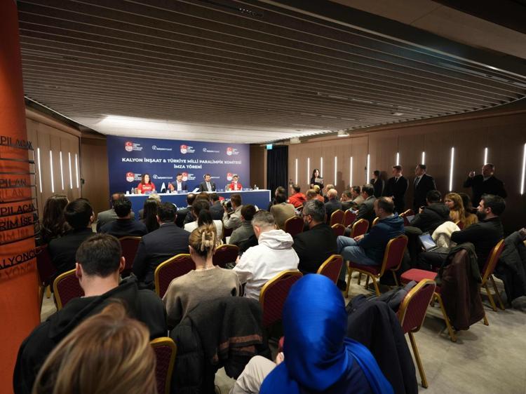 Kalyon İnşaat, Türkiye Milli Paralimpik Komitesinin ana sponsoru oldu