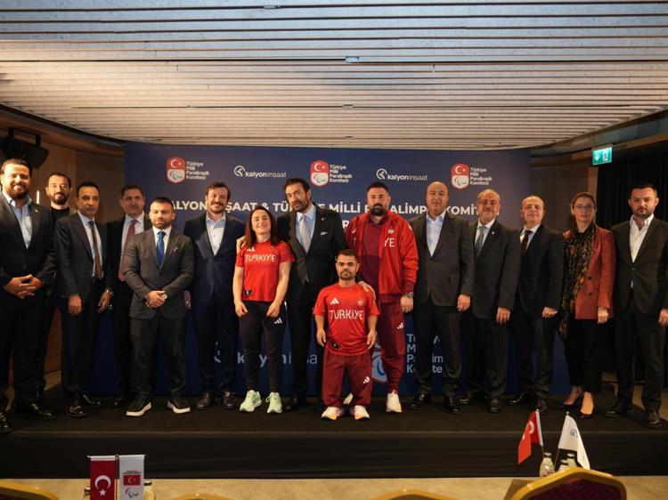 Kalyon İnşaat, Türkiye Milli Paralimpik Komitesinin ana sponsoru oldu