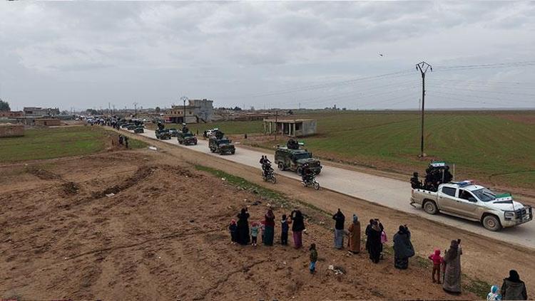 Şam güçleri Kamışlı yolunda Konvoylar harekete geçti