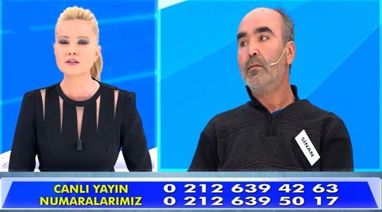 Cezaevinden tahliye edildi Sinan Sardoğan, Müge Anlının yayınına çıktı