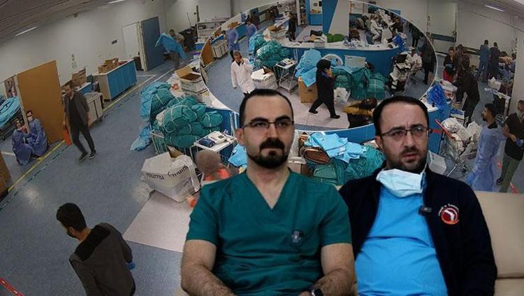 6 Şubattaki ikinci depreme hastaneye yakalandılar Sedyedeki hastayı bırakmadılar