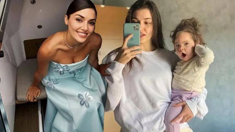 Hande Erçel’den yeğeni Mavi’ye: Şöhretimin hiç önemi yok