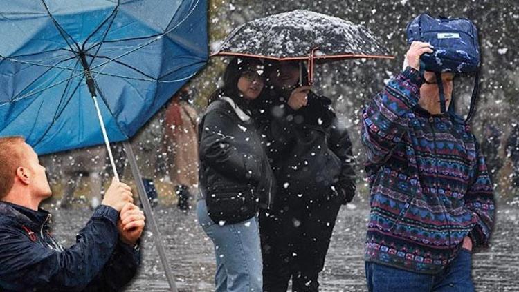 Hafta sonu planı olanlar dikkat Meteoroloji uyardı: Kar ve sağanak geliyor