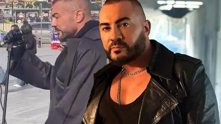 Sokak ortasında şarkı söyleyen Rober Hatemoyu görenler inanamadı