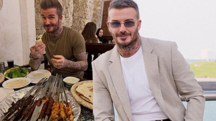 David Beckham’dan sürpriz hamle Kebapçıda ekmek pişirdi