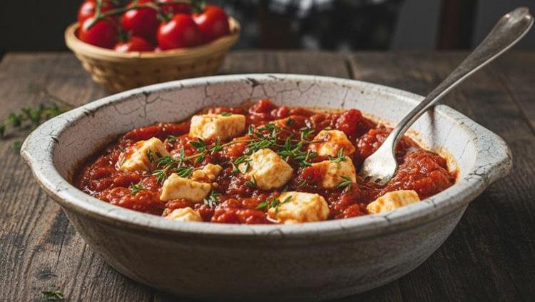 KEKİKLİ, PEYNİRLİ DOMATES SOTE TARİFİ