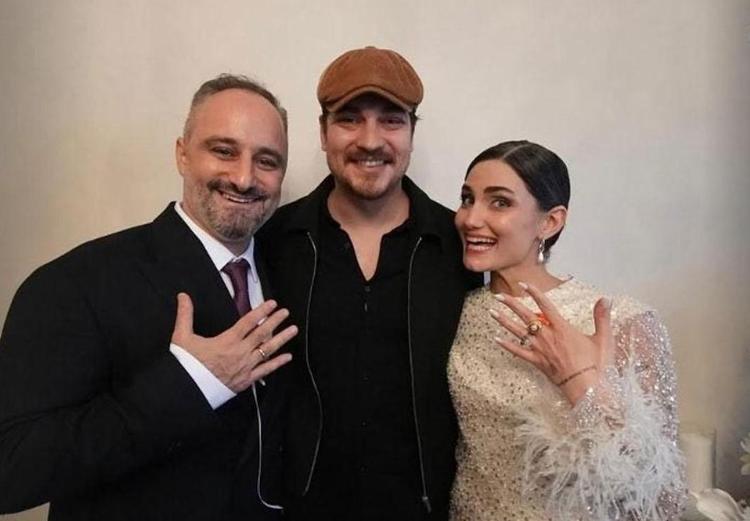Çağatay Ulusoy kız isteme töreninde Görüntüleri olay oldu