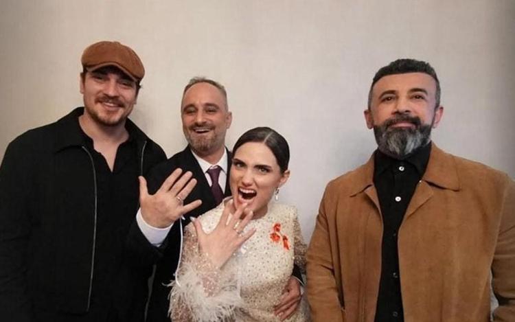 Çağatay Ulusoy kız isteme töreninde Görüntüleri olay oldu