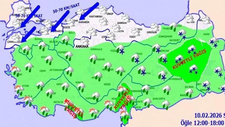 İstanbula kar yağacak mı Uzman isim tarih verdi Kar, fırtına ve sağanak geliyor