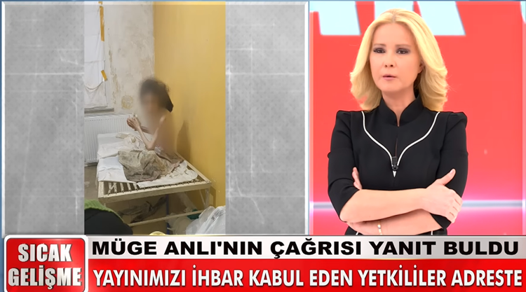 BİR DERİ BİR KEMİK HALDE BULUNDU