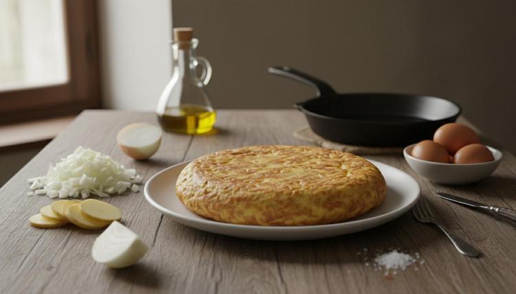İSPANYOL OMLETİ NASIL YAPILIR