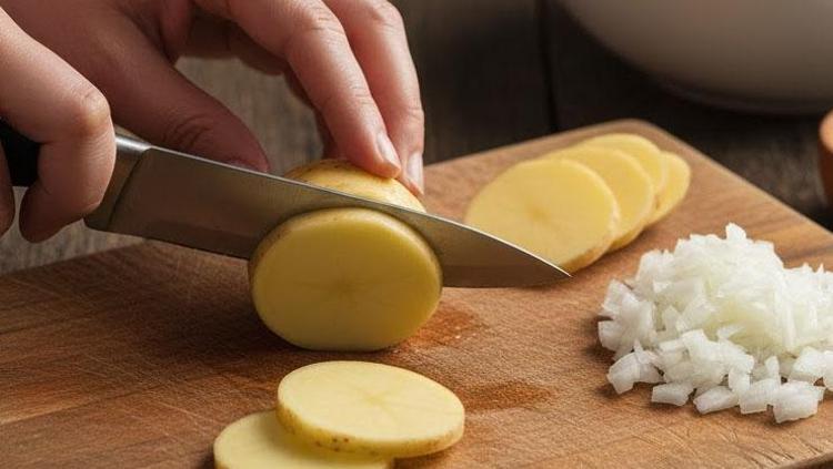 Geleneksel İspanyol omleti tarifi Kahvaltıya 5 dakikada hazır lezzet