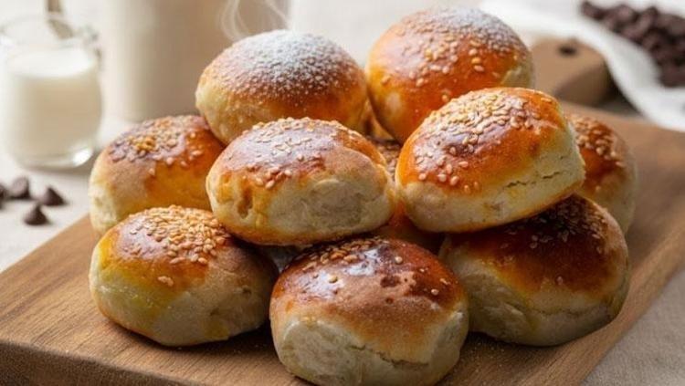 Mayasız pratik poğaça tarifi Sadece 15 dakikada fırına girmeye hazır oluyor