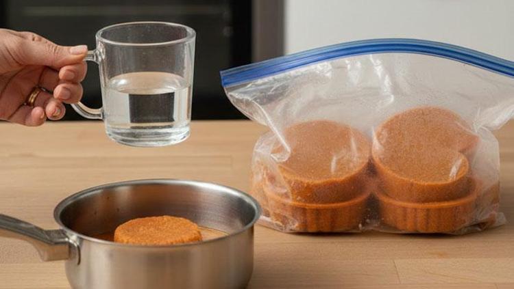 Mercimek çorbasını böyle yapan yaşadı Konsantre hale getirip buzluğa atın