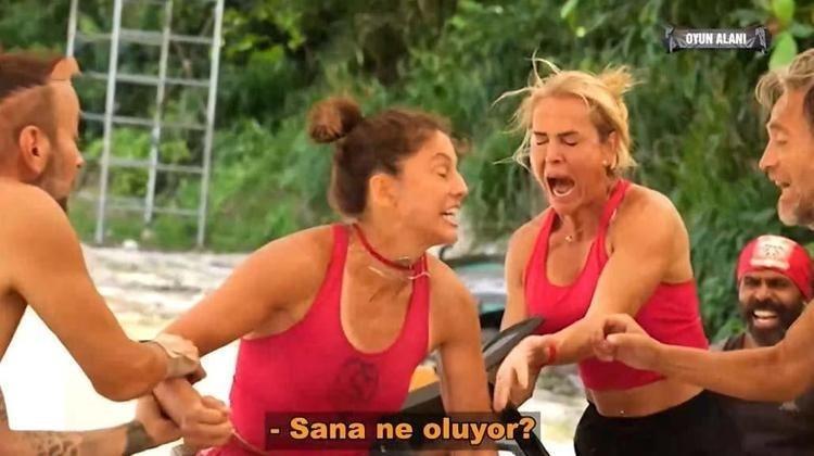Survivorda Nagihan ve Seren kavga etti Acun Ilıcalı dahi durduramadı