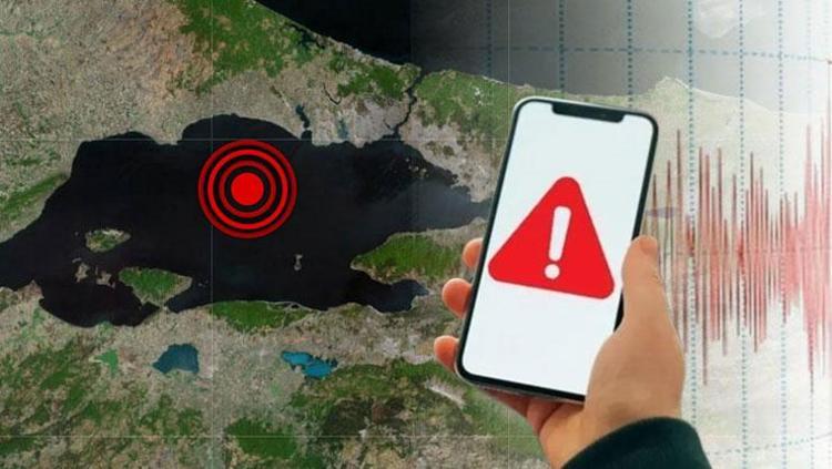 İstanbulu uykusundan uyandıran deprem bildirimi AFADdan açıklama geldi