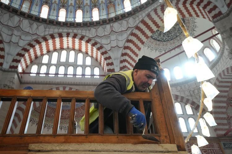 Mimar Sinanın ustalık eserim dediği Selimiye Camisi, restorasyon sonrası Ramazana hazır
