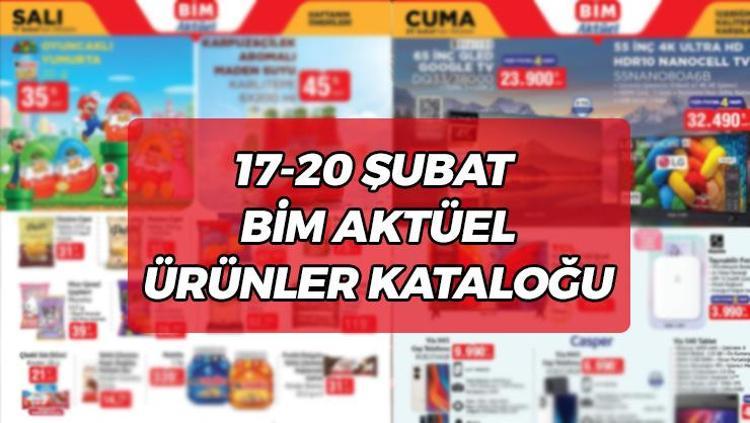 17-20 ŞUBAT 2026 BİM AKTÜEL KATALOĞU: Bu hafta BİM’de hangi indirimler var 17-20 Şubat 2026 BİM aktüel ürünler kataloğu (İndirimli ürünler listesi)