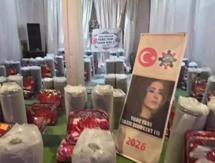 Yıldız Tilbenin Gazze çadırı tamamlandı Bugün ilk iftar verilecek