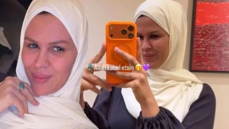 Gülseren Ceylan Ramazan’ın ilk günü tesettüre girdi Çok şükür