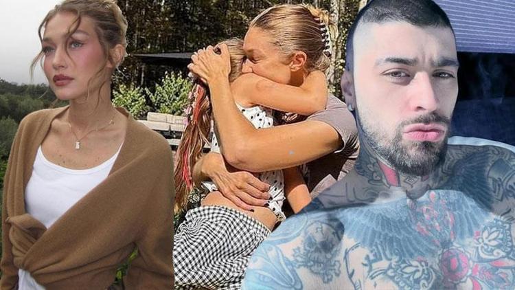 Ona aşık değildim diyen Zayn Malike Gigi Hadidden kızı aracılığıyla gönderme