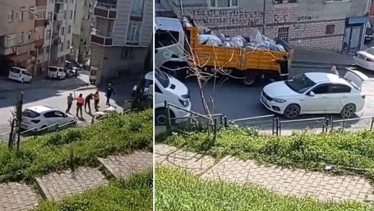 İstanbulda sokakta çifte dehşet Davulcular birbirine girdi, işçiler sopalarla dövüldü