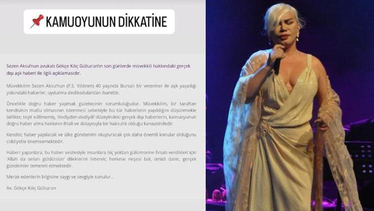 40 yaşındaki veterinerle aşk mı yaşıyor Sezen Aksu cephesinden açıklama