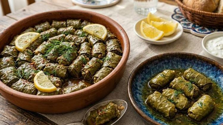 Bu tarifi deneyen pişman olmuyor Tam ölçülü, asla dağılmayan bakla dolması nasıl yapılır