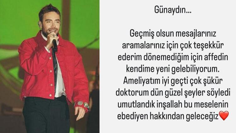 Murat Dalkılıç 13. kez ameliyat oldu İşte son hali