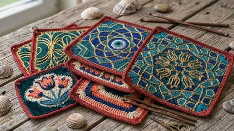 Hanım dilendi bey beğendi motifini hemen öğrenin Örgü örenlerin favorisi oluyor